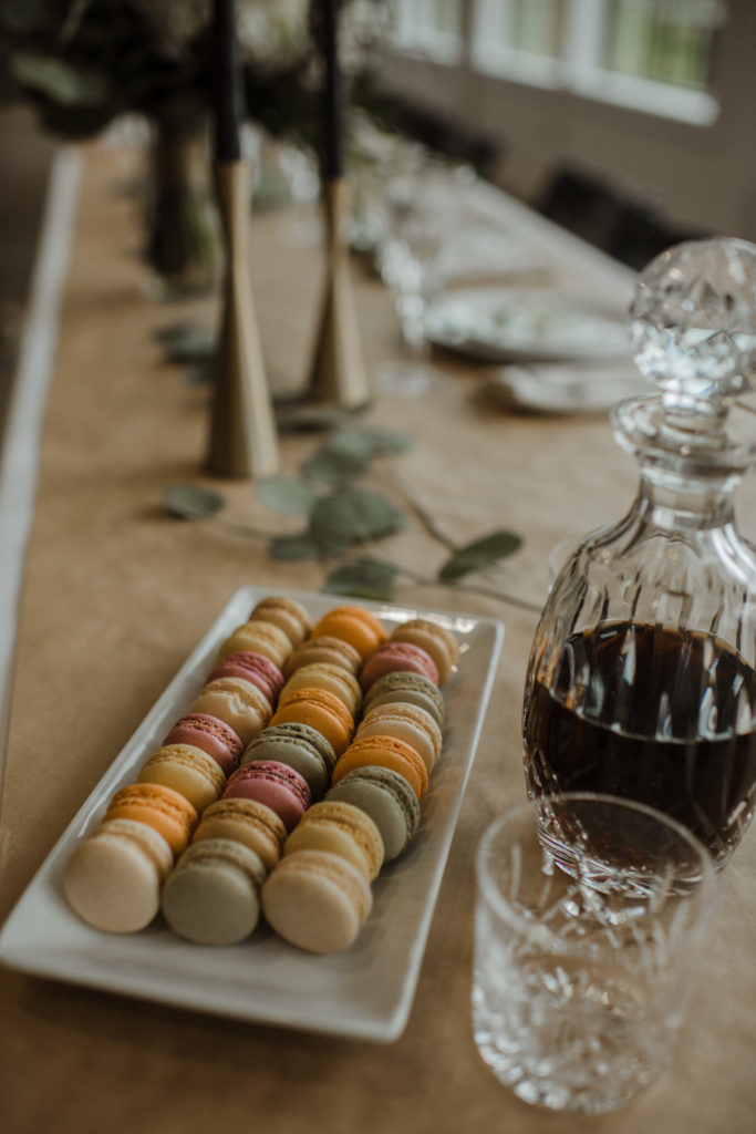 details wedding desserts whiskey the bride and groom table